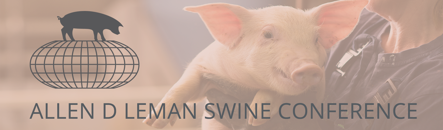 Allen D Leman Swine Conference banner